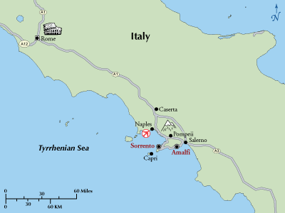 amalfi coast vacation with air