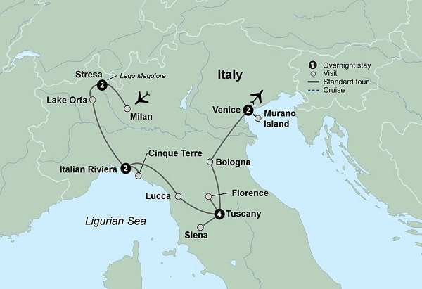 Tours of Tuscany