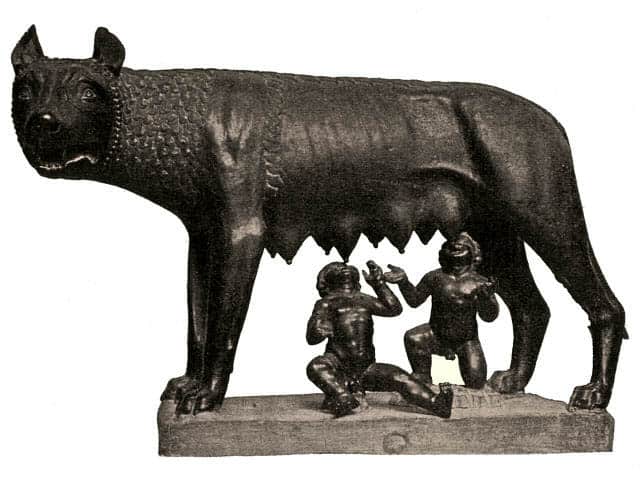 Capitoline Wolf Rome Romulus Remus