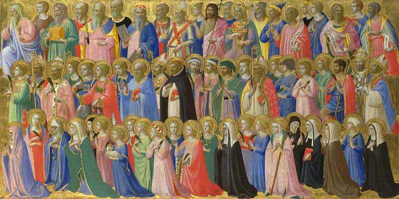 All-Saints-Day-Italian-Saints-Fresco