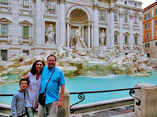 trevi fountain rome