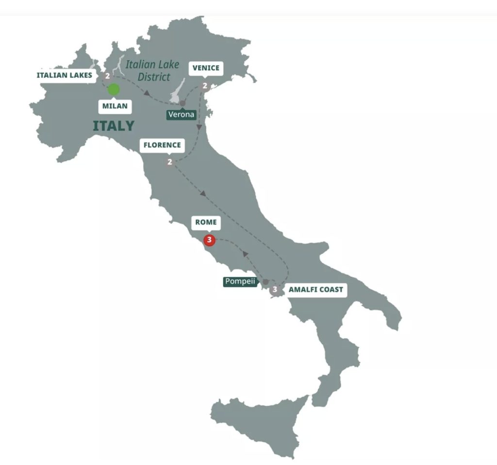 italian lakes venice florence amalfi coast rome all inclusive italy tour