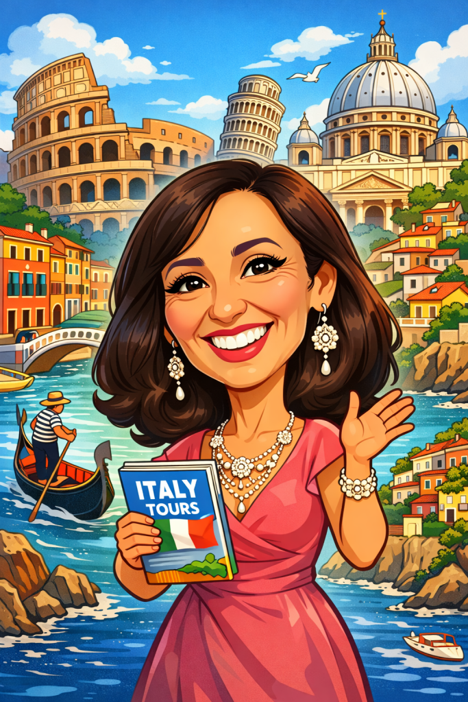 lorena basualdo caricature